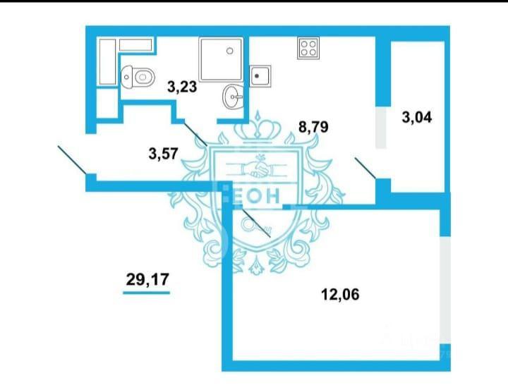 однокомнатная квартира в Санкт-Петербурге по адресу: Планерная ул., 97, к 2