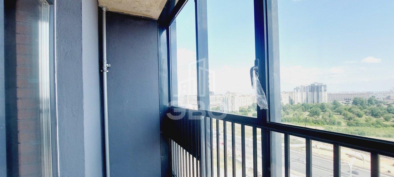 однокомнатная квартира в Санкт-Петербурге по адресу: Вадима Шефнера ул., 4, строение 1