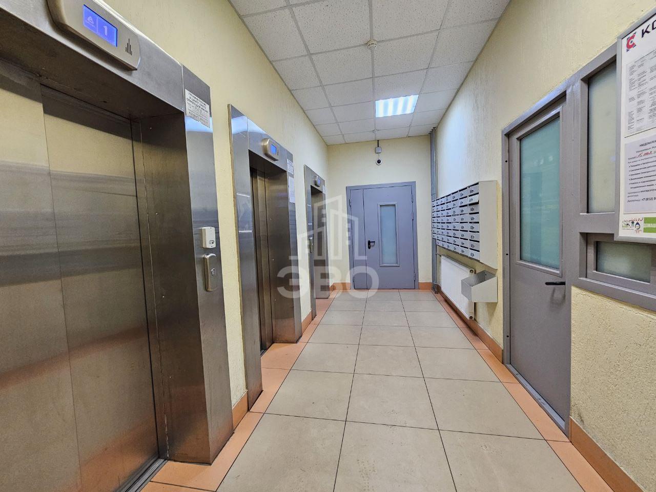 однокомнатная квартира в Санкт-Петербурге по адресу: Охтинская аллея, 12