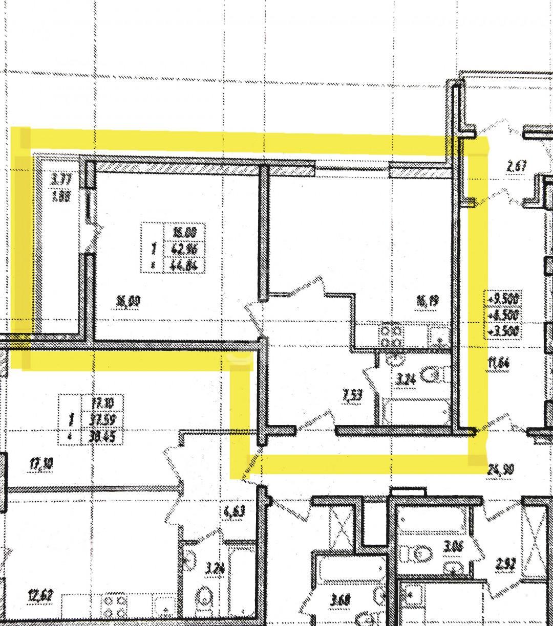 однокомнатная квартира в Санкт-Петербурге по адресу: Охтинская аллея, 12