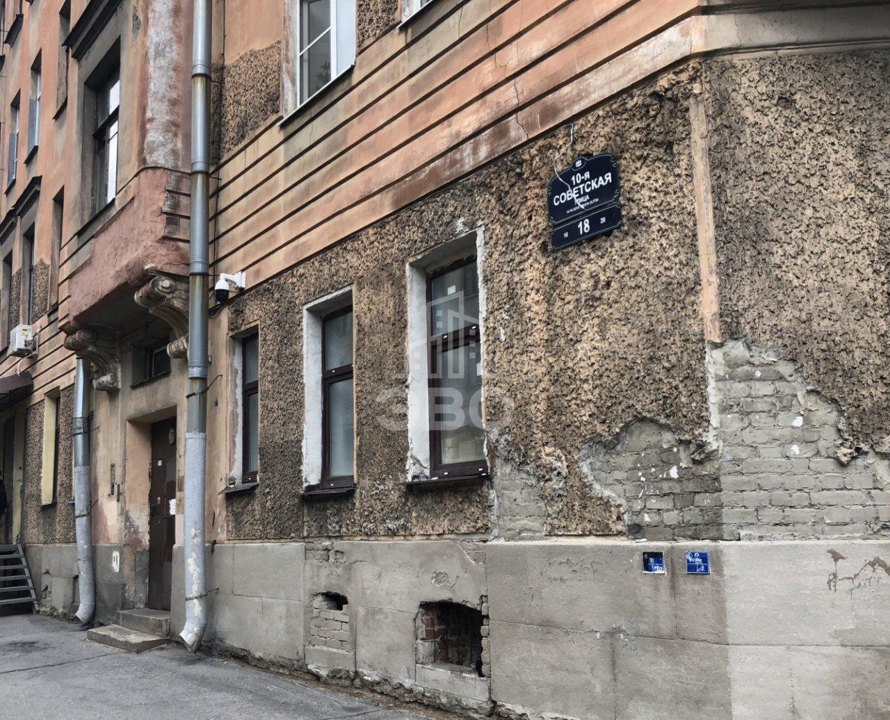 комната в Санкт-Петербурге по адресу: Кирилловская ул., 18