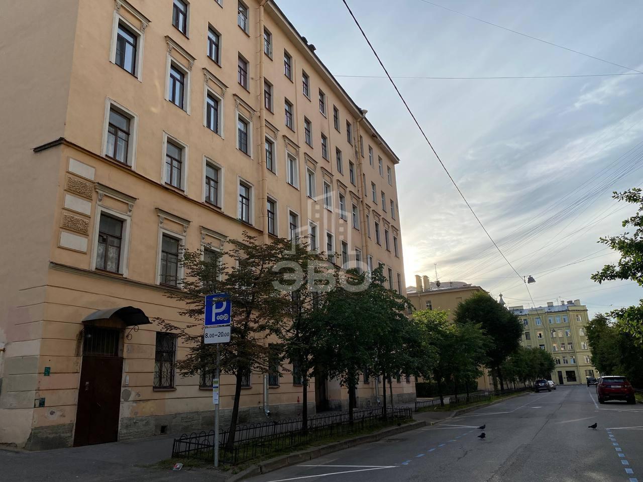 двухкомнатная квартира в Санкт-Петербурге по адресу: Пудожская ул., 4а