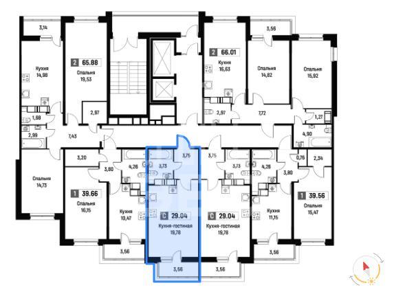 студия в Санкт-Петербурге по адресу: Ручьевский проспект, 1