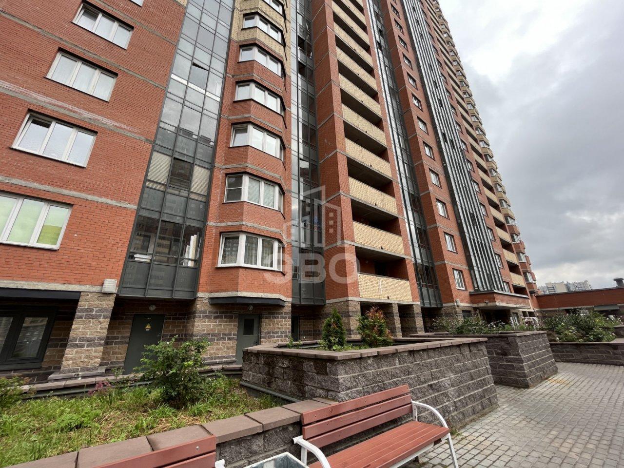 двухкомнатная квартира в Санкт-Петербурге по адресу: Николая Рубцова ул., 5, строение 1