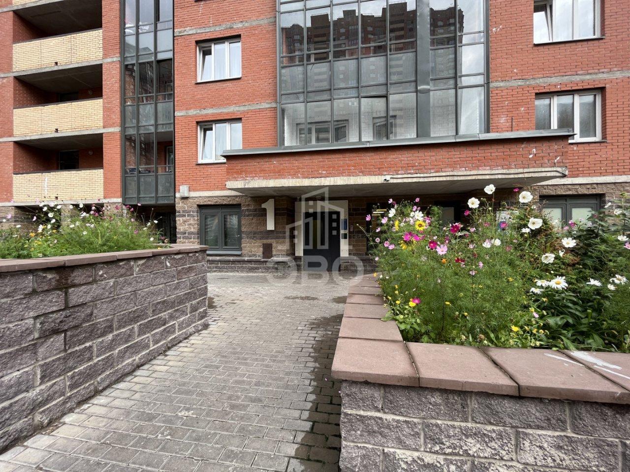 двухкомнатная квартира в Санкт-Петербурге по адресу: Николая Рубцова ул., 5, строение 1