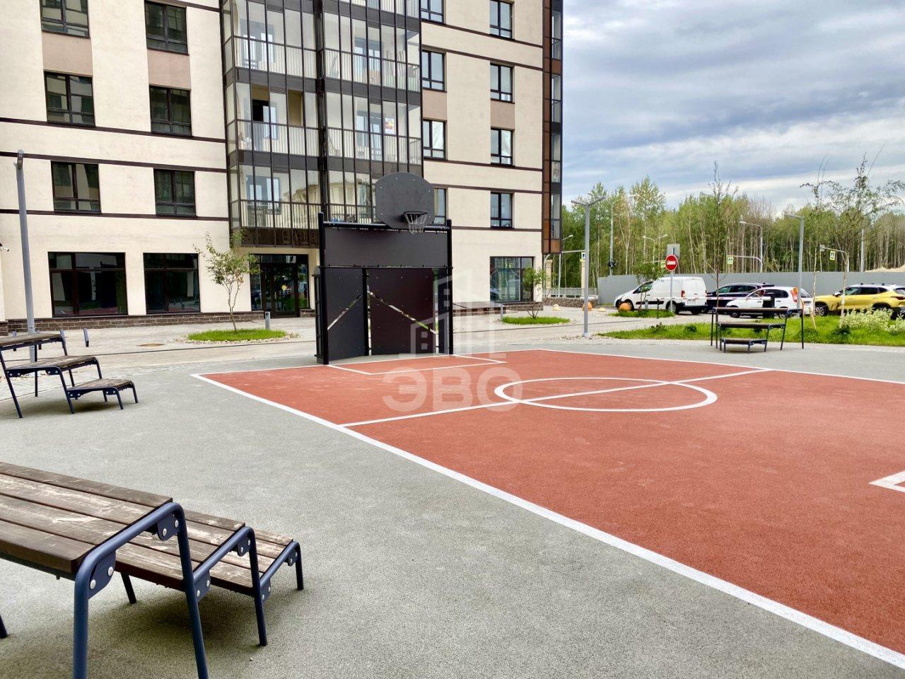 однокомнатная квартира в Санкт-Петербурге по адресу: Авиаконструкторов проспект, 61, строение 1