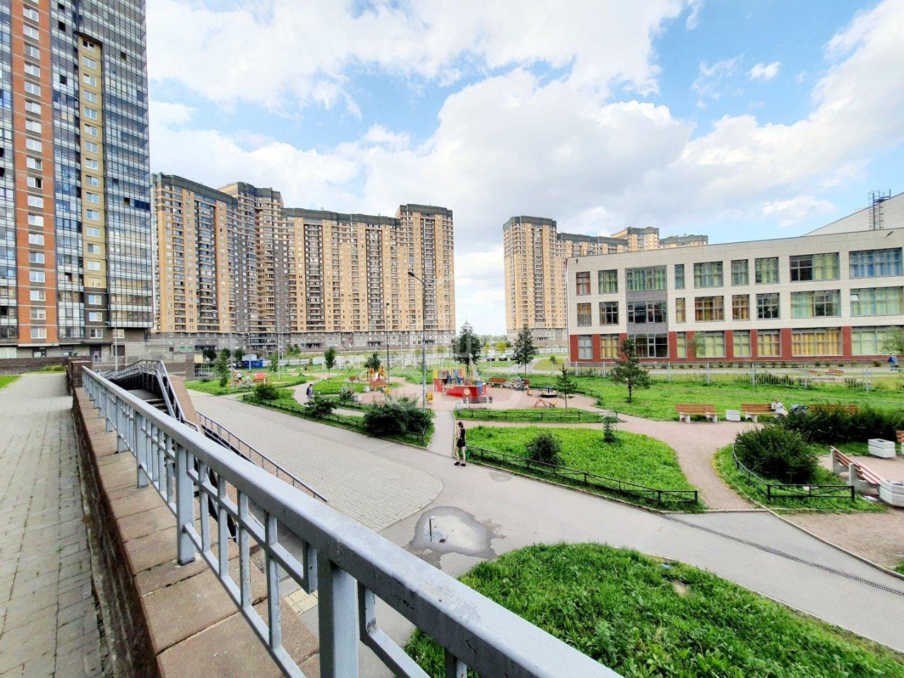 однокомнатная квартира в Санкт-Петербурге по адресу: Валерия Гаврилина ул., 13, к 1, строение 1