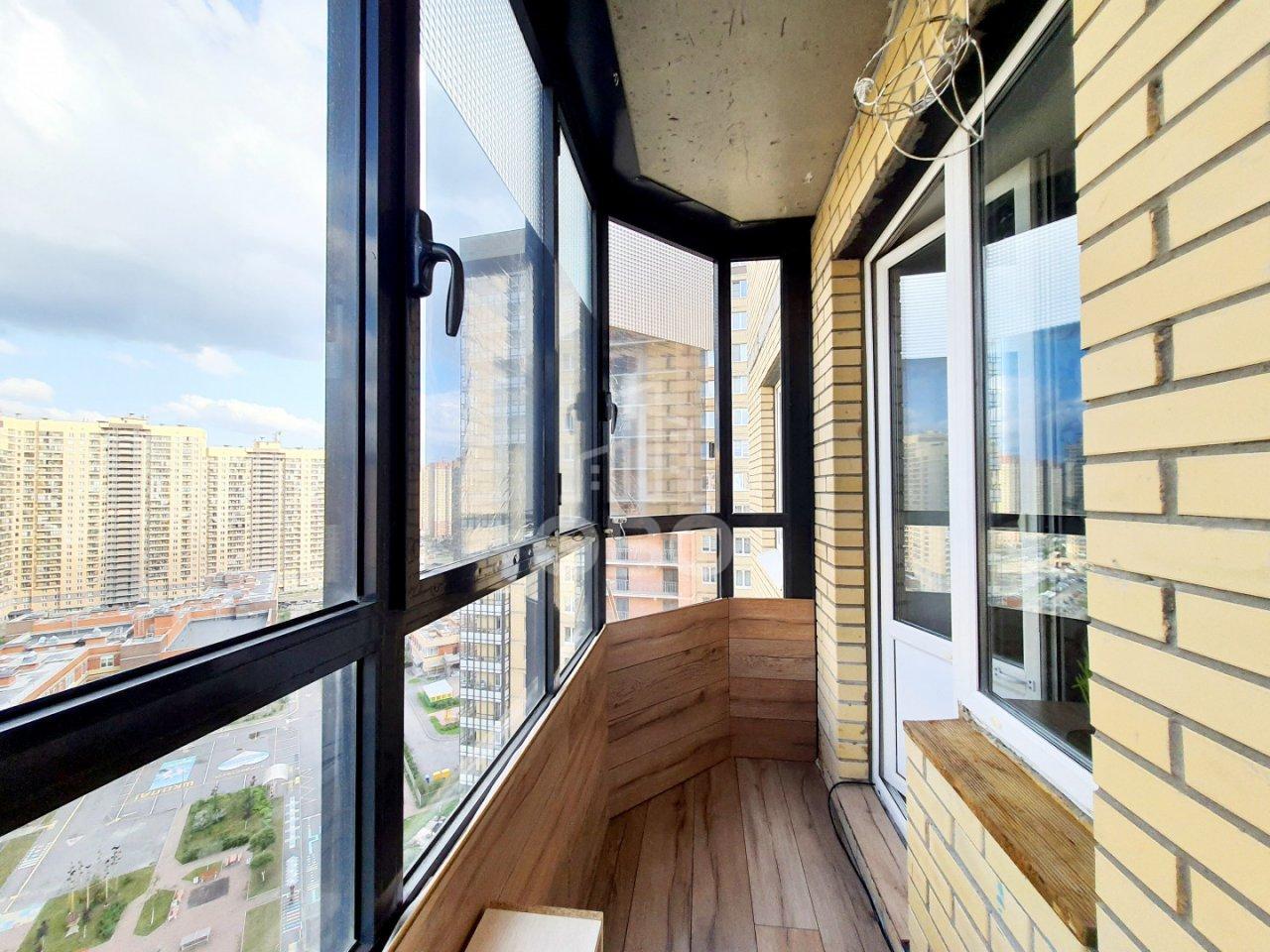 однокомнатная квартира в Санкт-Петербурге по адресу: Валерия Гаврилина ул., 13, к 1, строение 1