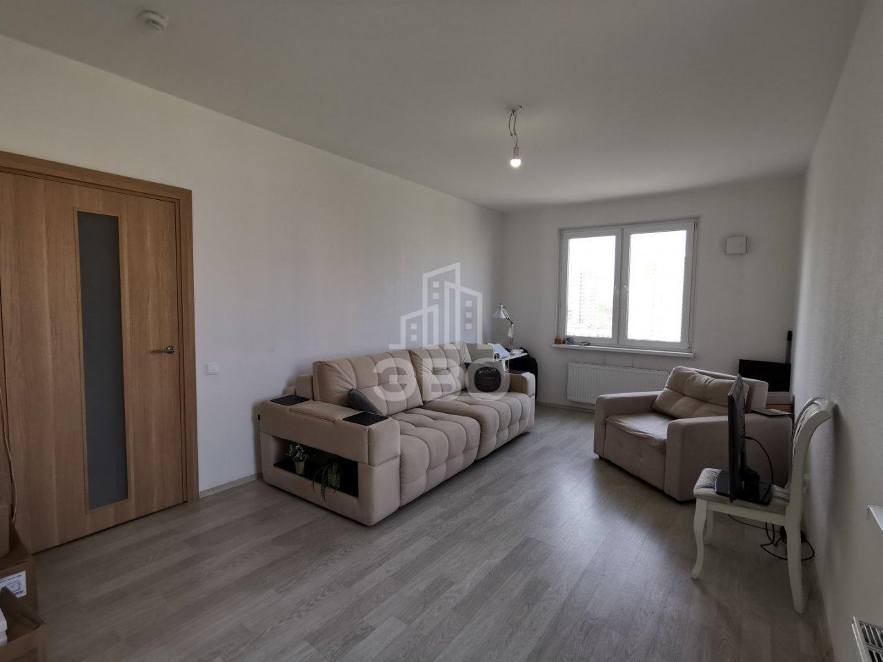 двухкомнатная квартира в Санкт-Петербурге по адресу: Муринская дорога., 65, к 1