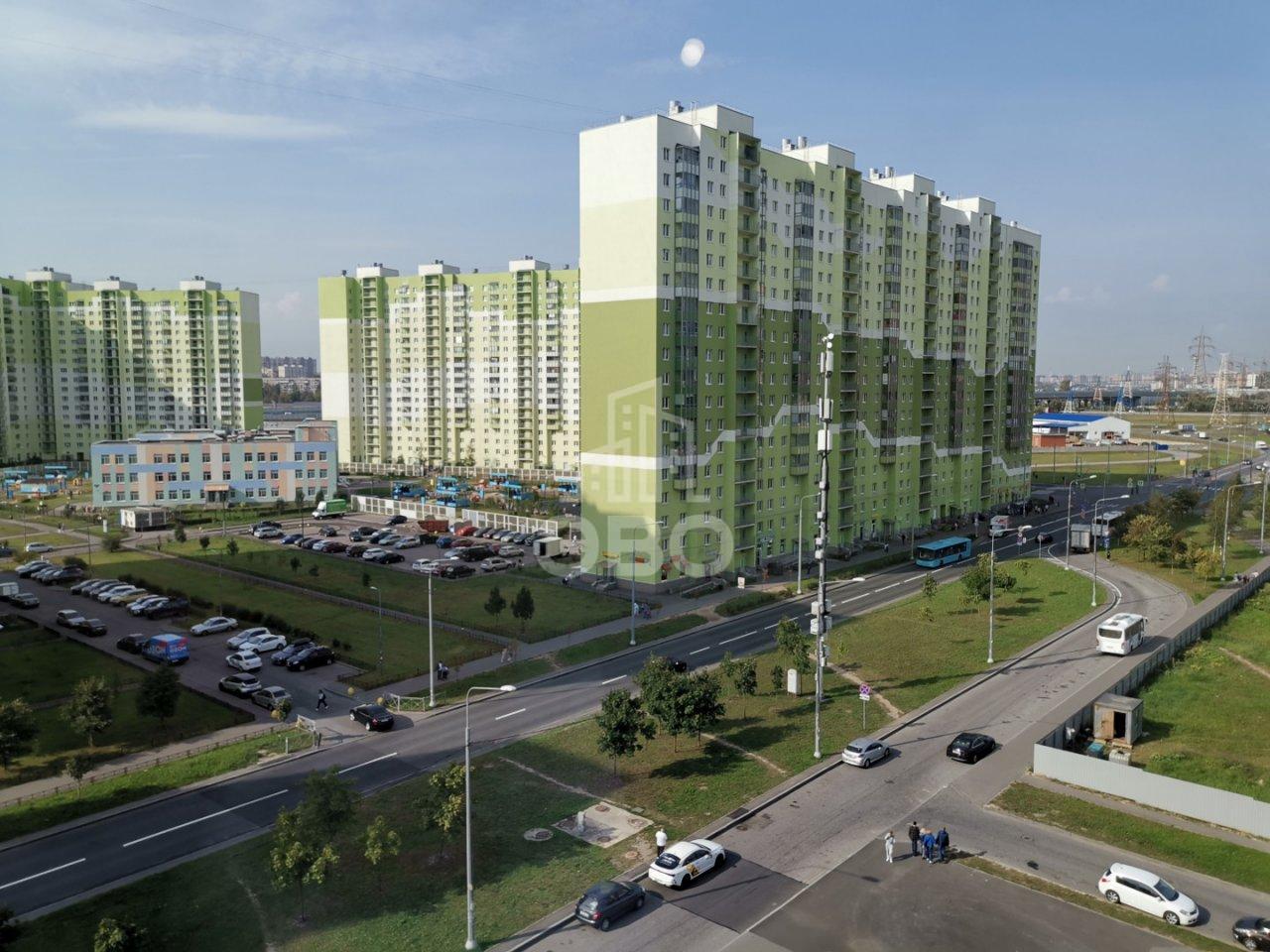 двухкомнатная квартира в Санкт-Петербурге по адресу: Муринская дорога., 65, к 1