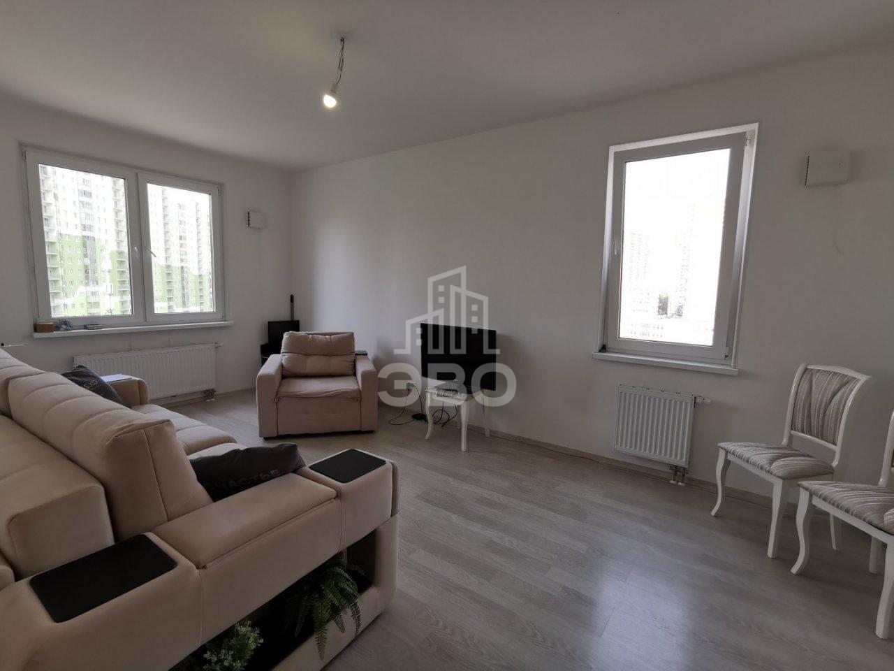 двухкомнатная квартира в Санкт-Петербурге по адресу: Муринская дорога., 65, к 1