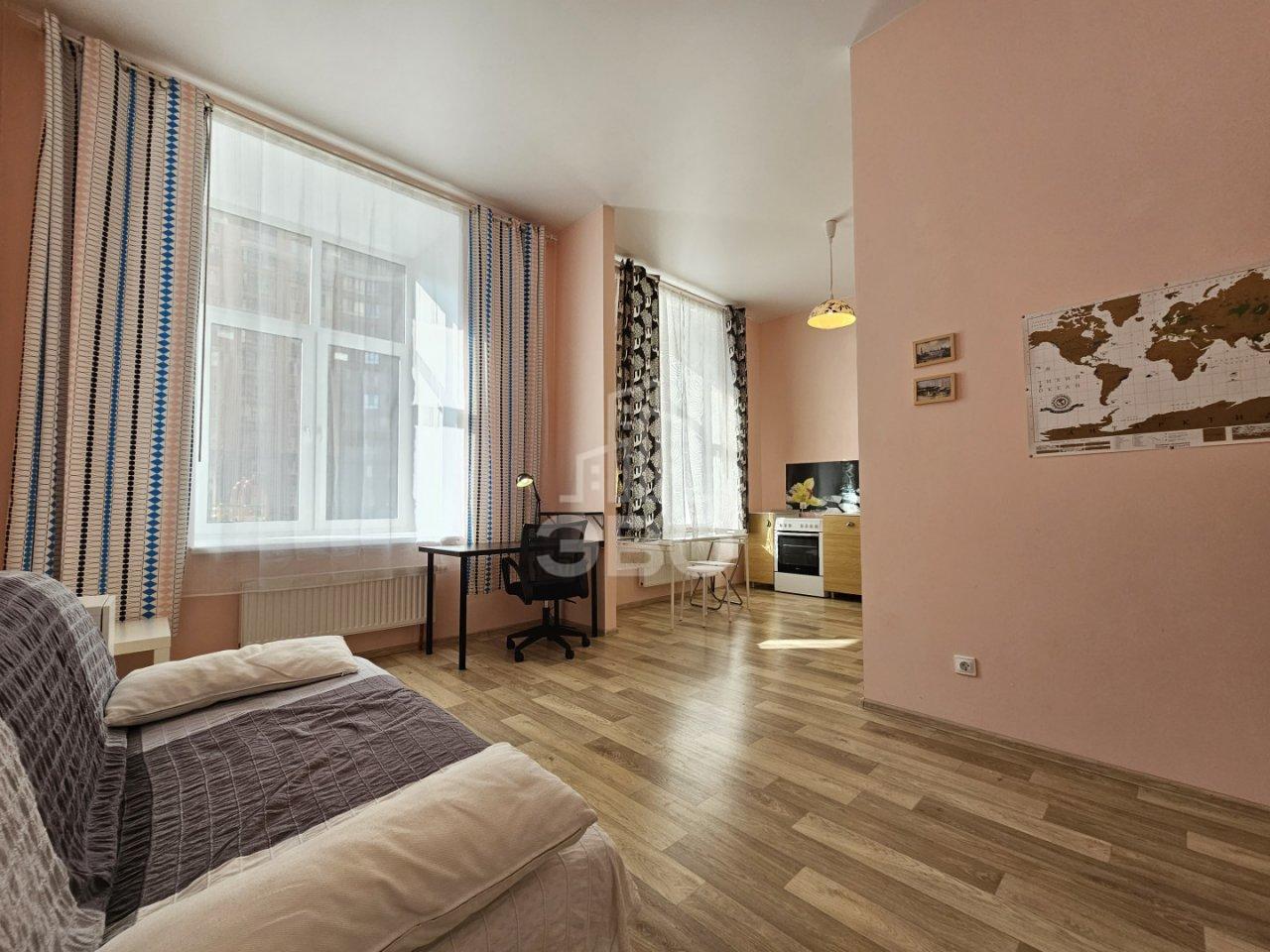 однокомнатная квартира в Санкт-Петербурге по адресу: Лиственная ул., 18, к 1