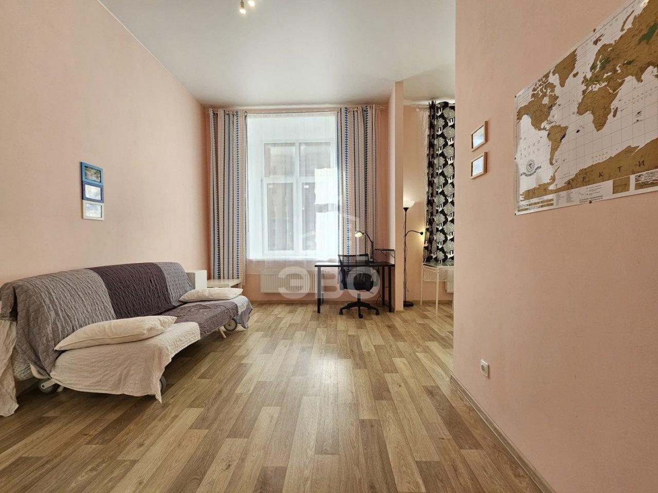 однокомнатная квартира в Санкт-Петербурге по адресу: Лиственная ул., 18, к 1