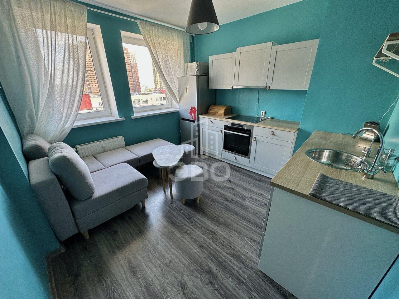 однокомнатная квартира в Санкт-Петербурге по адресу: Фёдора Абрамова ул., 19, к 1