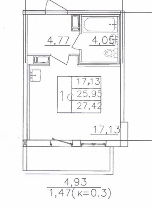студия в Санкт-Петербурге по адресу: Старорусский проспект, 9, строение 1