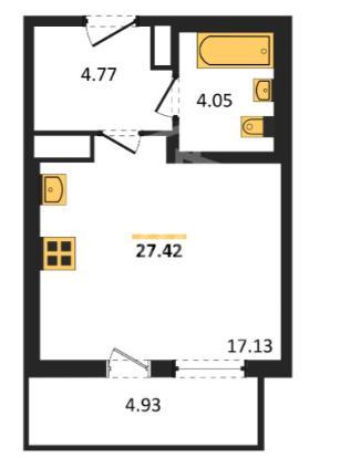 студия в Санкт-Петербурге по адресу: Старорусский проспект, 9, строение 1