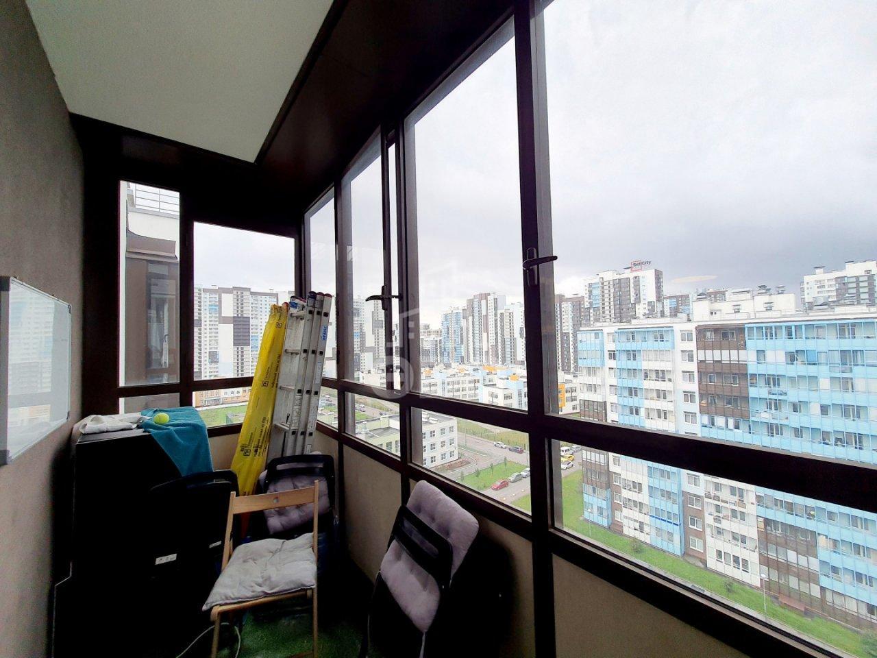 однокомнатная квартира в Санкт-Петербурге по адресу: Арцеуловская аллея, 23, к 1