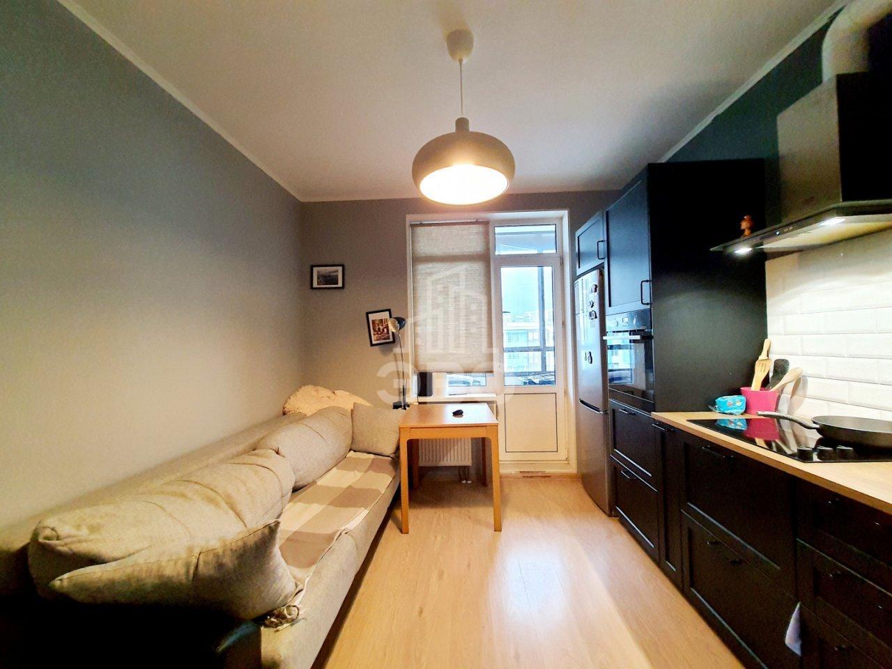 однокомнатная квартира в Санкт-Петербурге по адресу: Арцеуловская аллея, 23, к 1