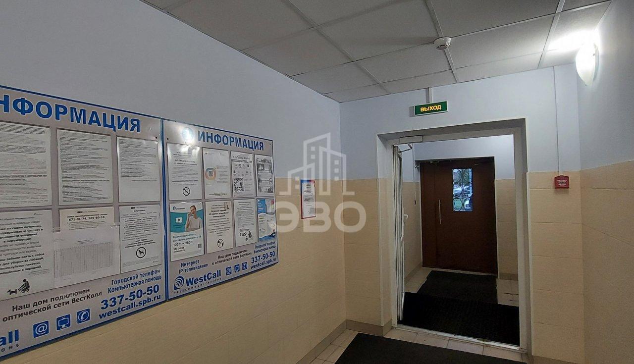 двухкомнатная квартира в Санкт-Петербурге по адресу: Русановская ул., 17, к 4, литера А