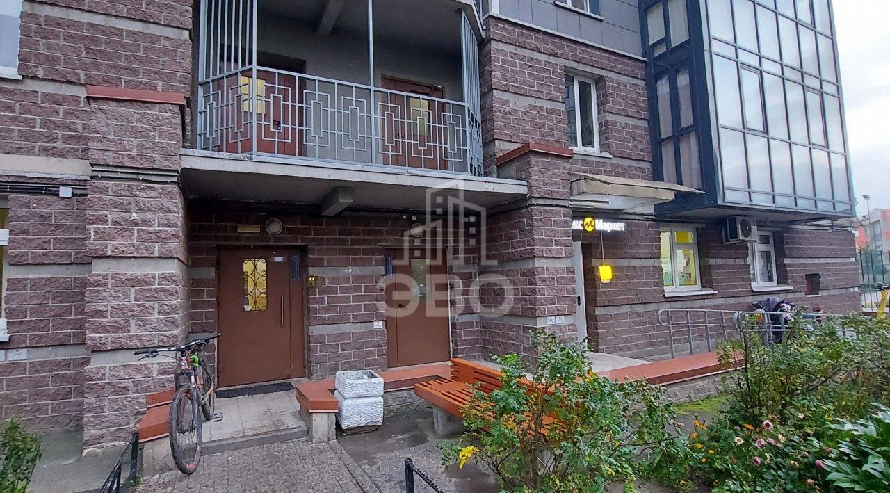 двухкомнатная квартира в Санкт-Петербурге по адресу: Русановская ул., 17, к 4, литера А