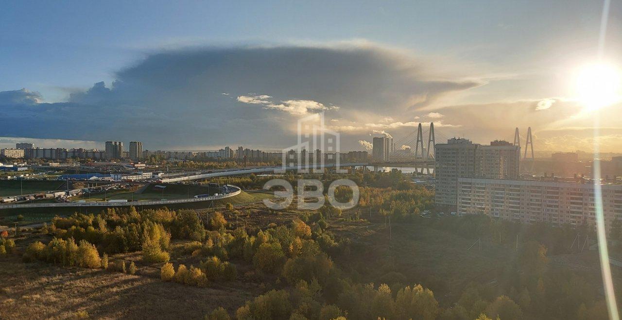 двухкомнатная квартира в Санкт-Петербурге по адресу: Русановская ул., 17, к 4, литера А