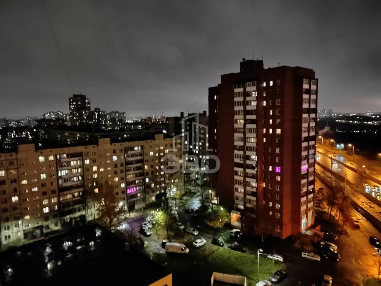 однокомнатная квартира в Санкт-Петербурге по адресу: Косыгина проспект, 17, к 1