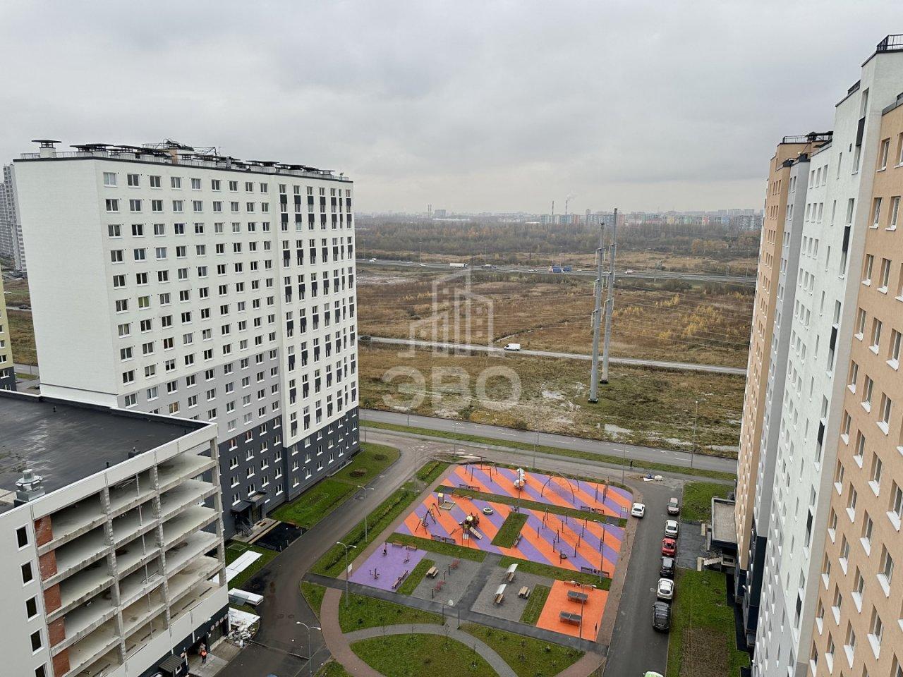 однокомнатная квартира в Санкт-Петербурге по адресу: Муринская дорога., 27, к 3