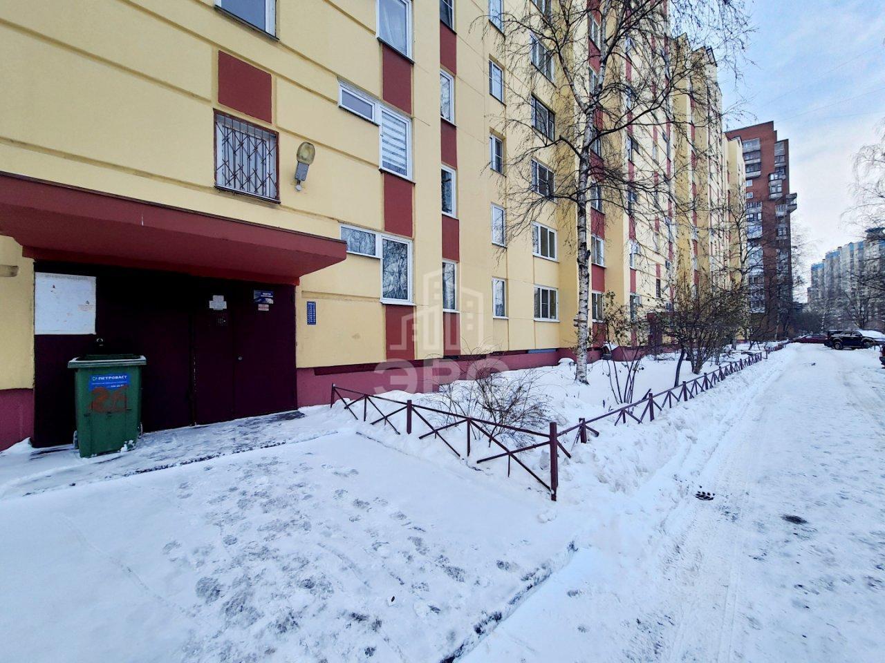 двухкомнатная квартира в Санкт-Петербурге по адресу: Коллонтай ул., 26