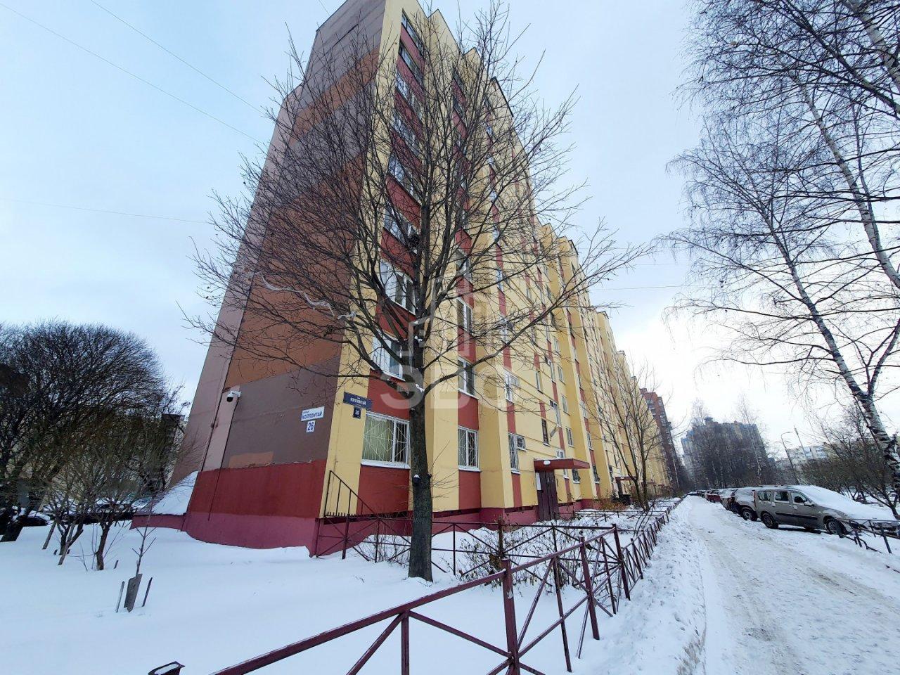 двухкомнатная квартира в Санкт-Петербурге по адресу: Коллонтай ул., 26