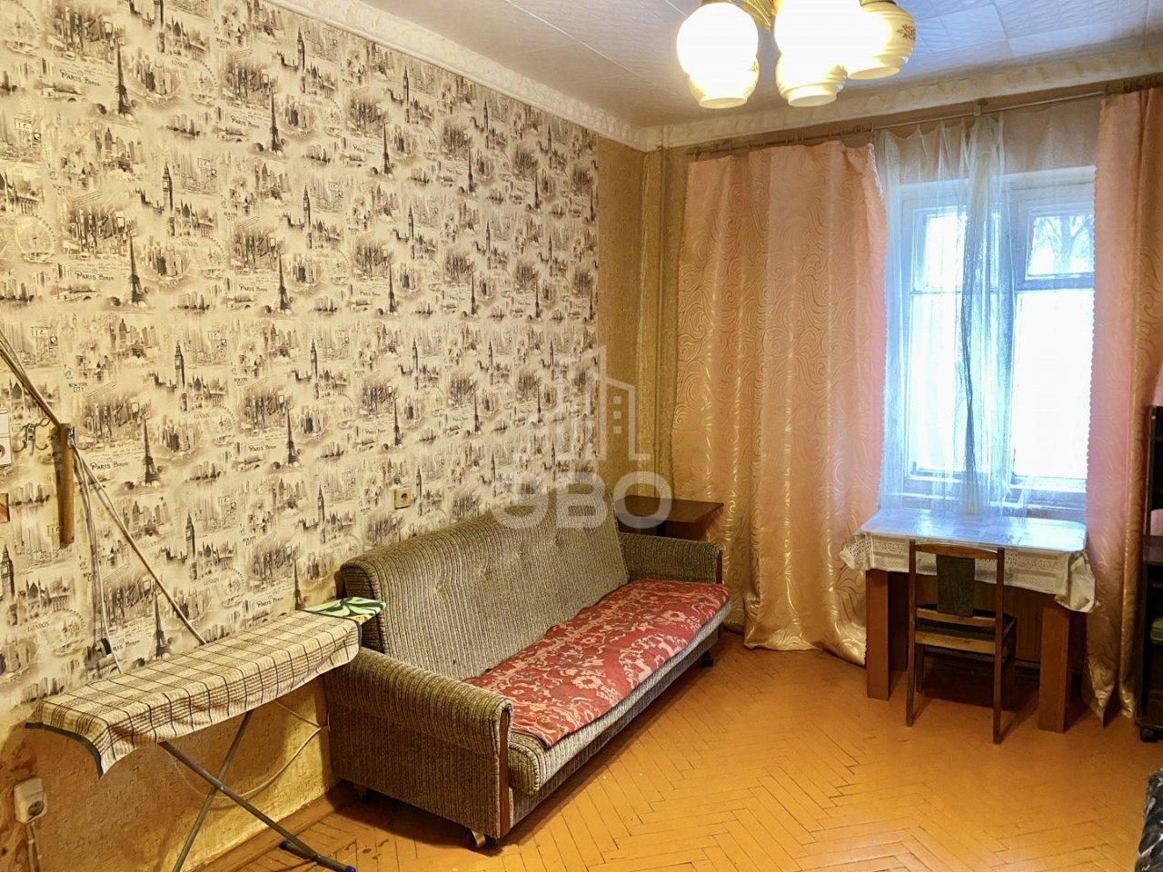 двухкомнатная квартира в Санкт-Петербурге по адресу: Баррикадная ул., 14, к 2