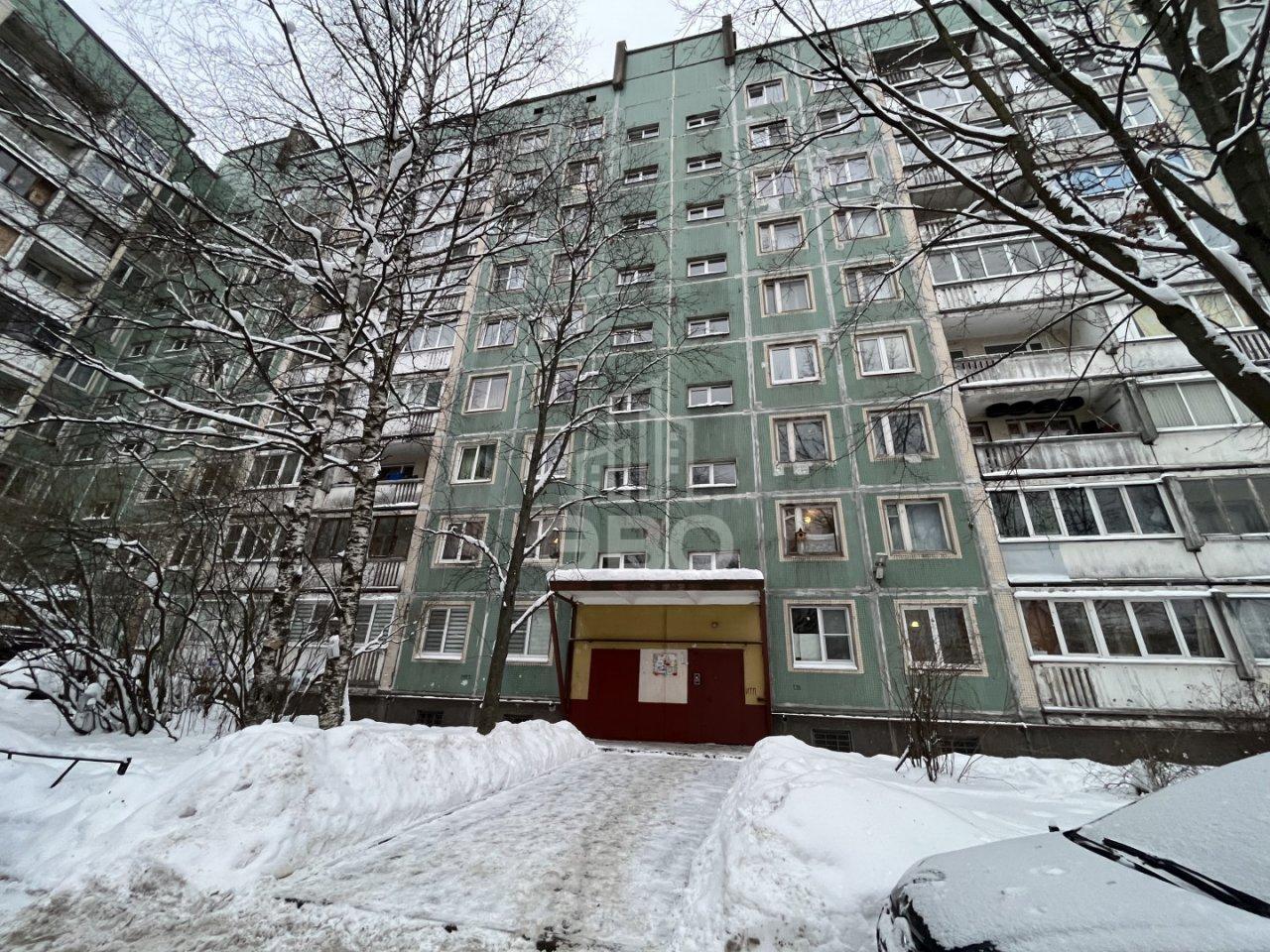 двухкомнатная квартира в Санкт-Петербурге по адресу: Шостаковича ул., 5, к 1