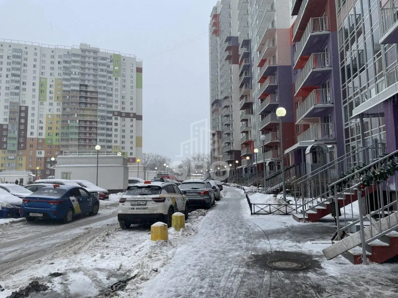 двухкомнатная квартира в Санкт-Петербурге по адресу: Энергетиков проспект, 9, к 3
