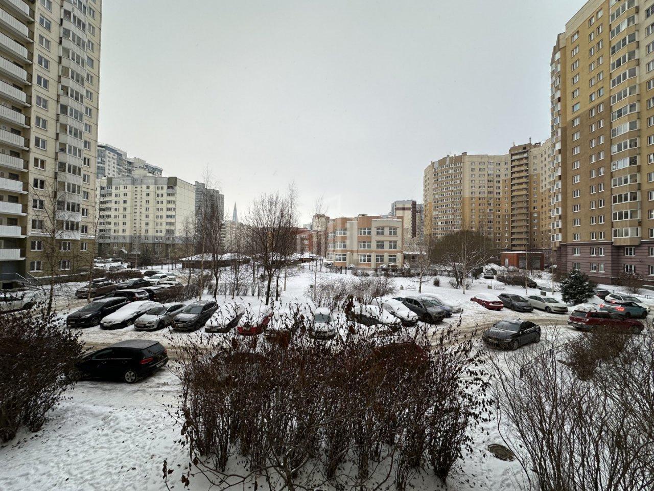 однокомнатная квартира в Санкт-Петербурге по адресу: Богатырский проспект, 58, к 2