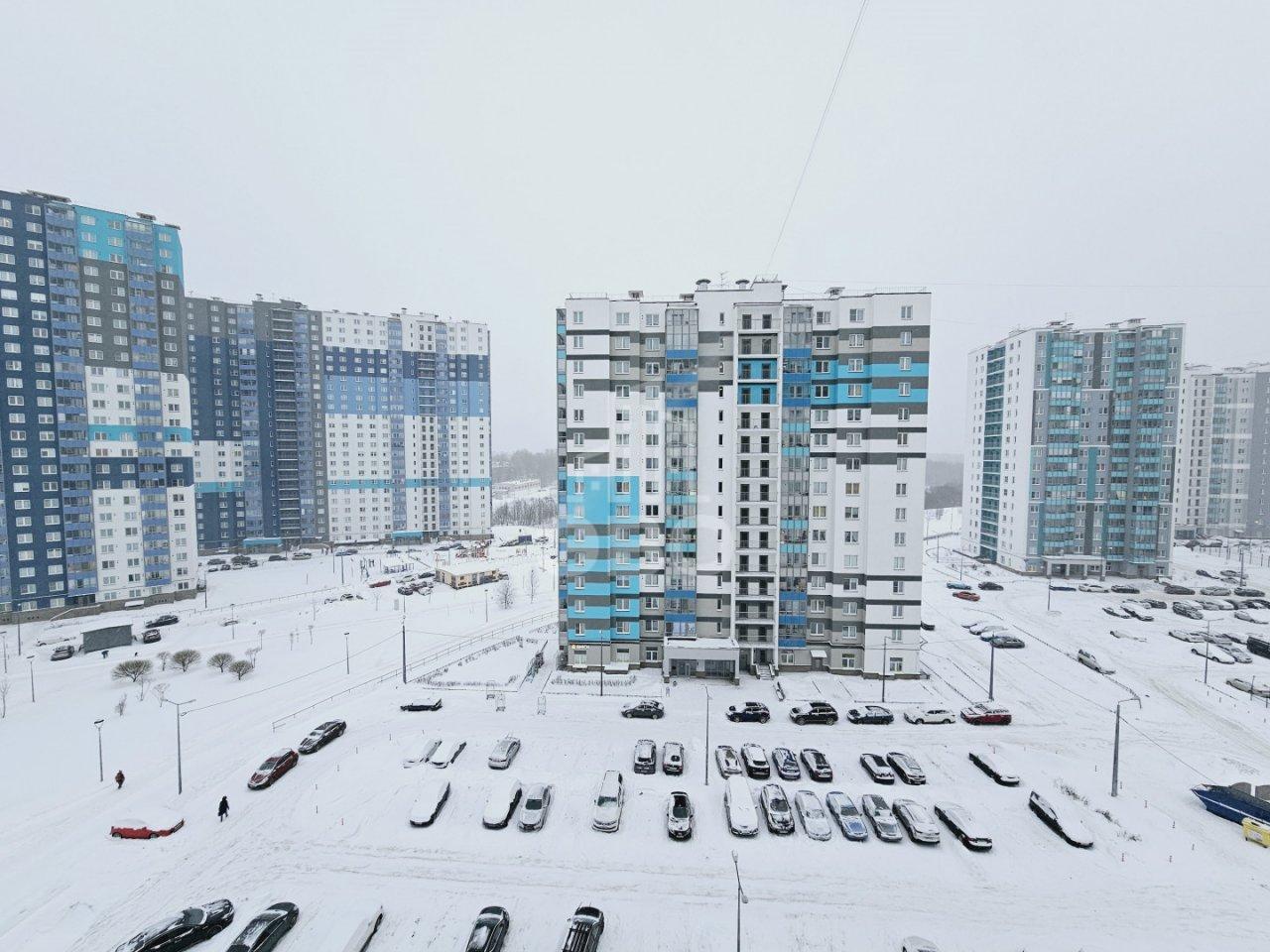 однокомнатная квартира в Санкт-Петербурге по адресу: Евгения Шварца аллея, 12, к 2