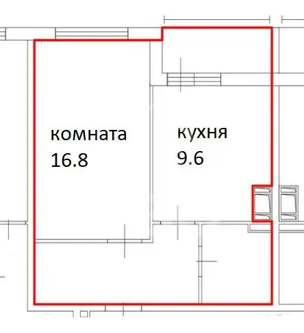 однокомнатная квартира в Санкт-Петербурге по адресу: Ясная ул., 11, к 5