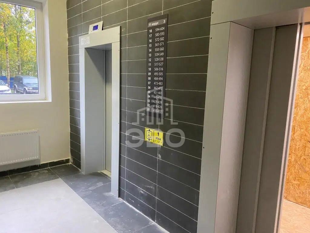 двухкомнатная квартира в Санкт-Петербурге по адресу: Шоссе в Лаврики ул., 64, к 3