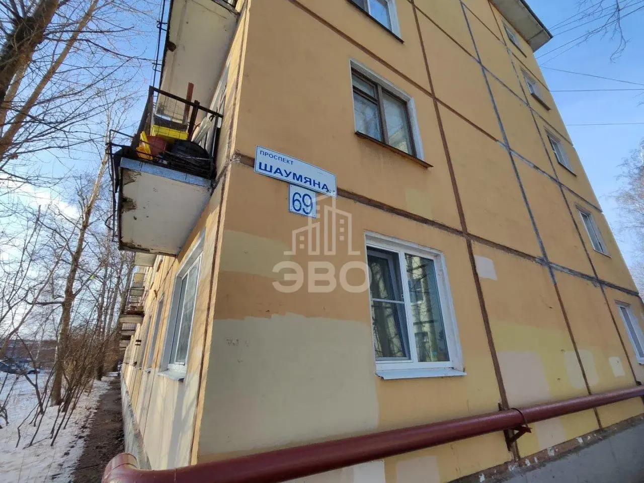трехкомнатная квартира в Санкт-Петербурге по адресу: Шаумяна проспект, 69, литера А