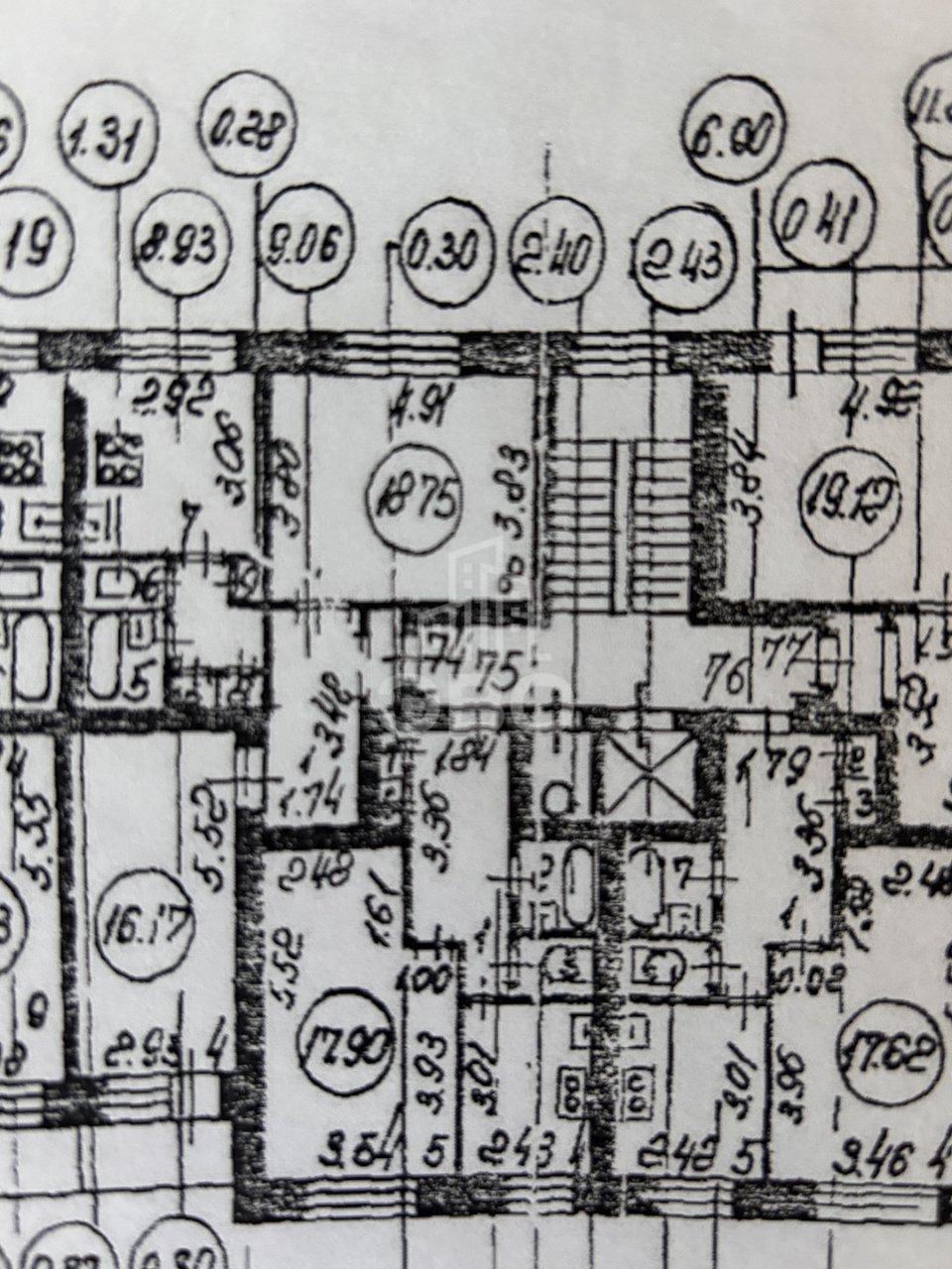 однокомнатная квартира в Санкт-Петербурге по адресу: Вяземский пер., 6
