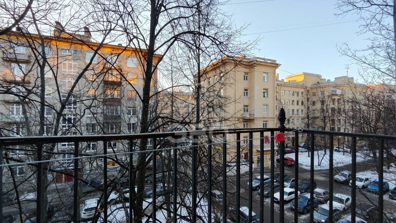 двухкомнатная квартира в Санкт-Петербурге по адресу: Стачек проспект, 92