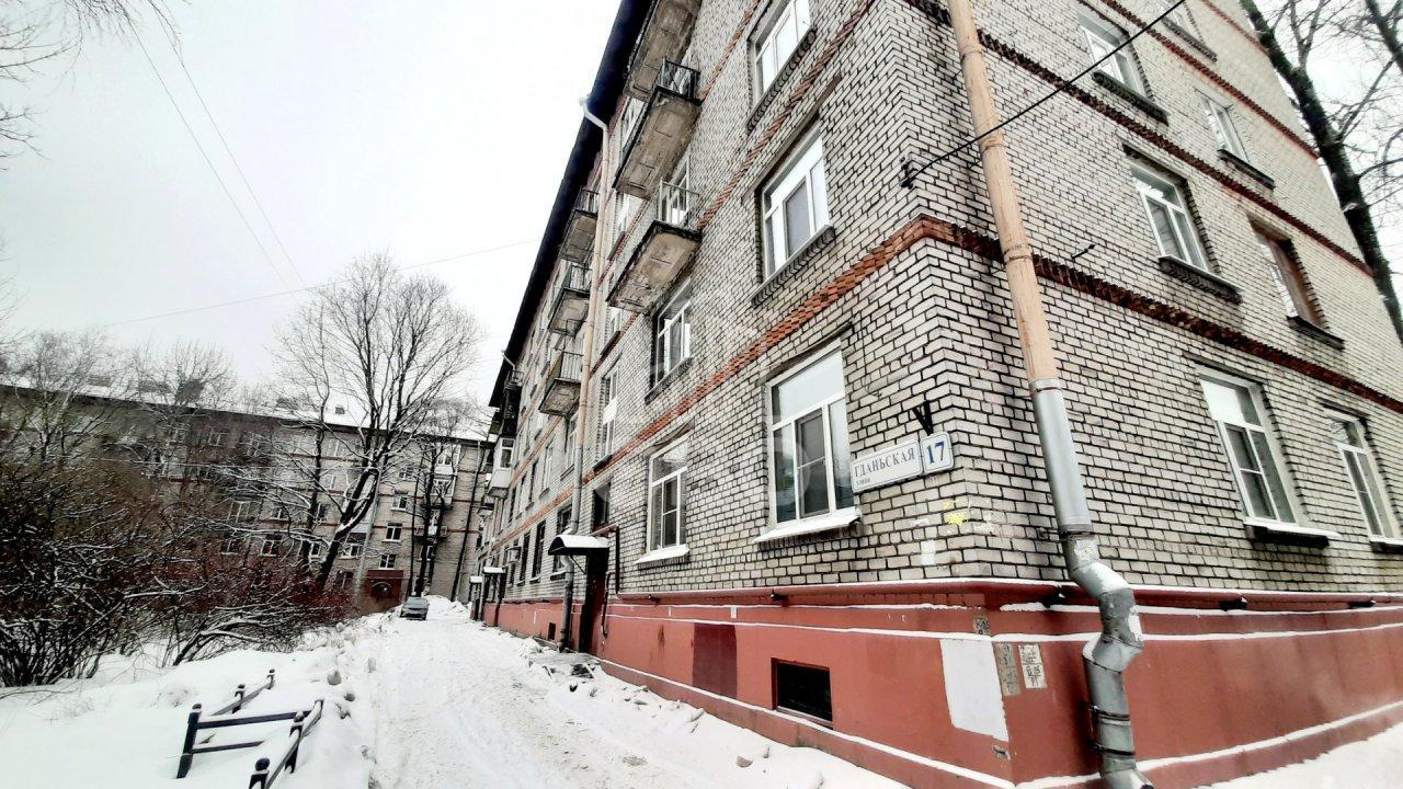 однокомнатная квартира в Санкт-Петербурге по адресу: Гданьская ул., 17