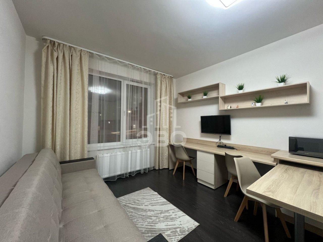 однокомнатная квартира в Санкт-Петербурге по адресу: Авиаконструкторов проспект, 67, к 1, строение 1