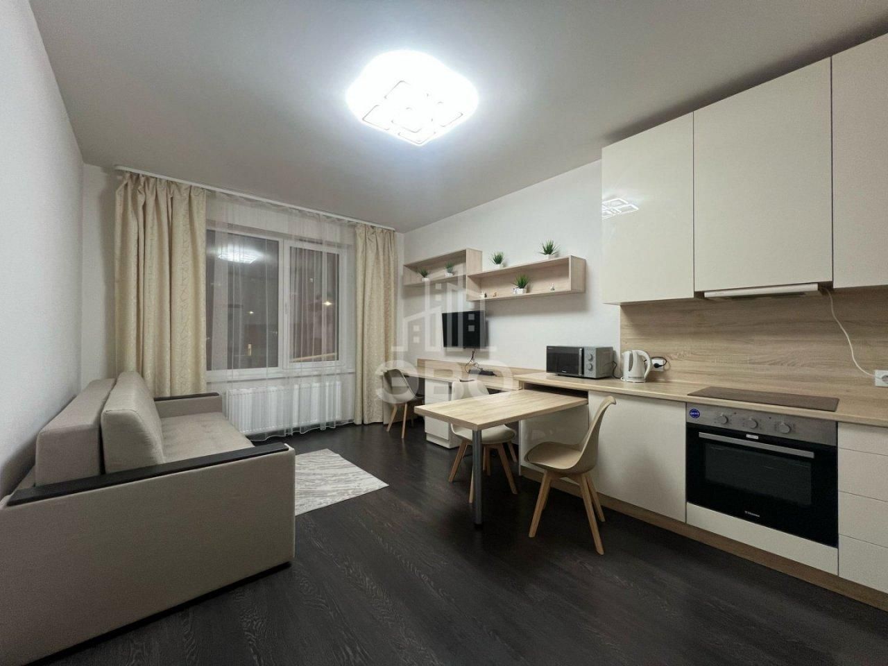 однокомнатная квартира в Санкт-Петербурге по адресу: Авиаконструкторов проспект, 67, к 1, строение 1