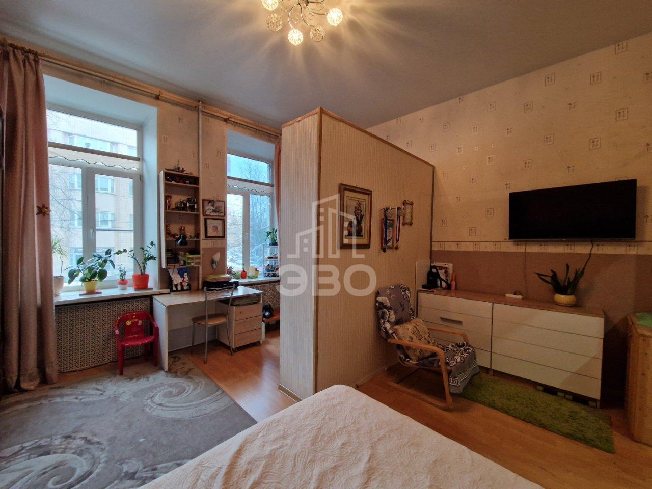 двухкомнатная квартира в Санкт-Петербурге по адресу: Кондратьевский проспект, 23, литера А