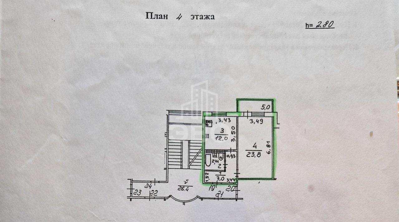 однокомнатная квартира в Санкт-Петербурге по адресу: Маршала Новикова ул., 21, литера А