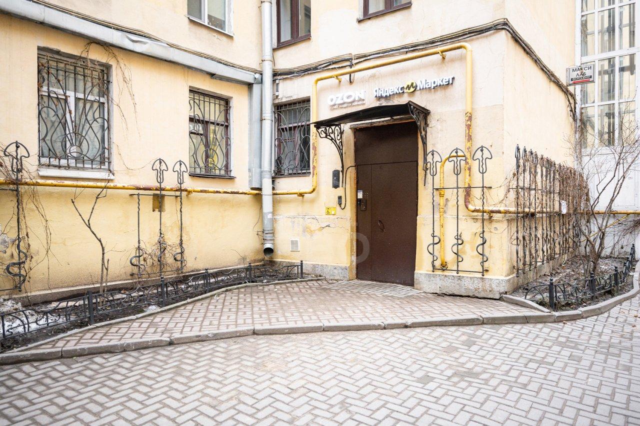 двухкомнатная квартира в Санкт-Петербурге по адресу: Малая Садовая ул., 3/54