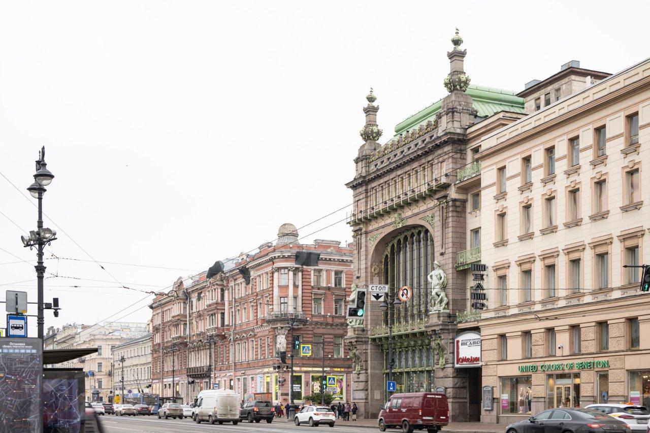 двухкомнатная квартира в Санкт-Петербурге по адресу: Малая Садовая ул., 3/54