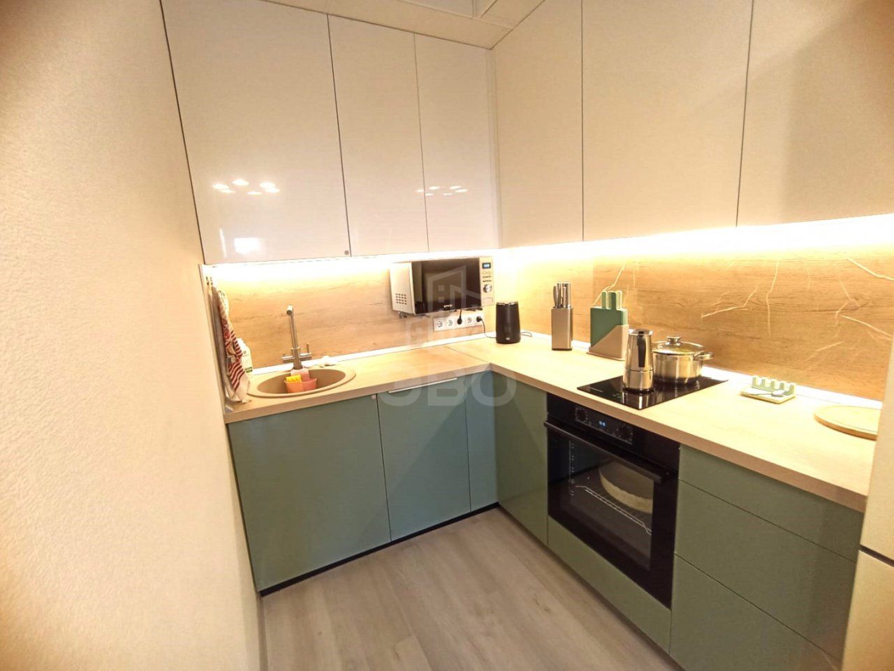 двухкомнатная квартира в Санкт-Петербурге по адресу: Фарфоровская ул., 9, строение 1