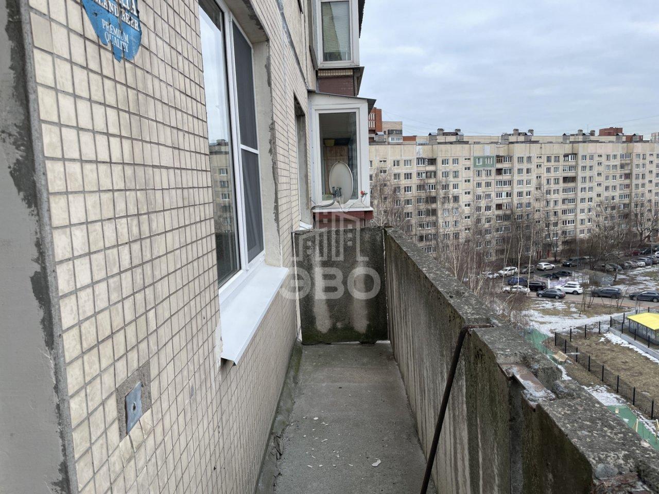 однокомнатная квартира в Санкт-Петербурге по адресу: Рыбацкий проспект, 19, к 1