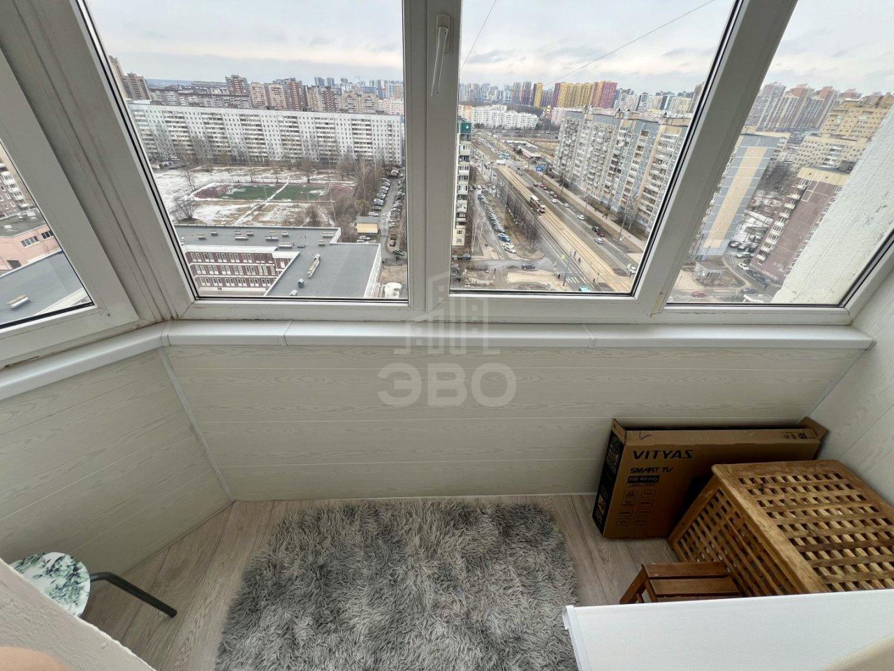 двухкомнатная квартира в Санкт-Петербурге по адресу: Авиаконструкторов проспект, 20, к 1