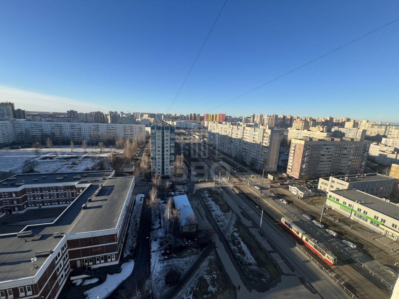 двухкомнатная квартира в Санкт-Петербурге по адресу: Авиаконструкторов проспект, 20, к 1